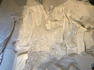 Restoring a Victorian Lace Blouse