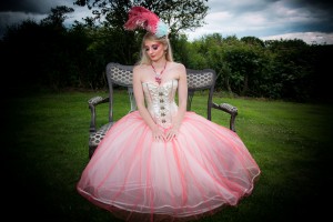 Tulle Skirt with Tulle Overskirt