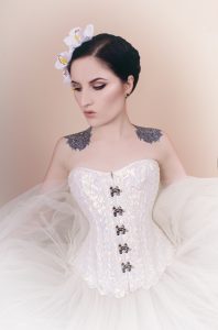 Moonlit Angel Organza Corset