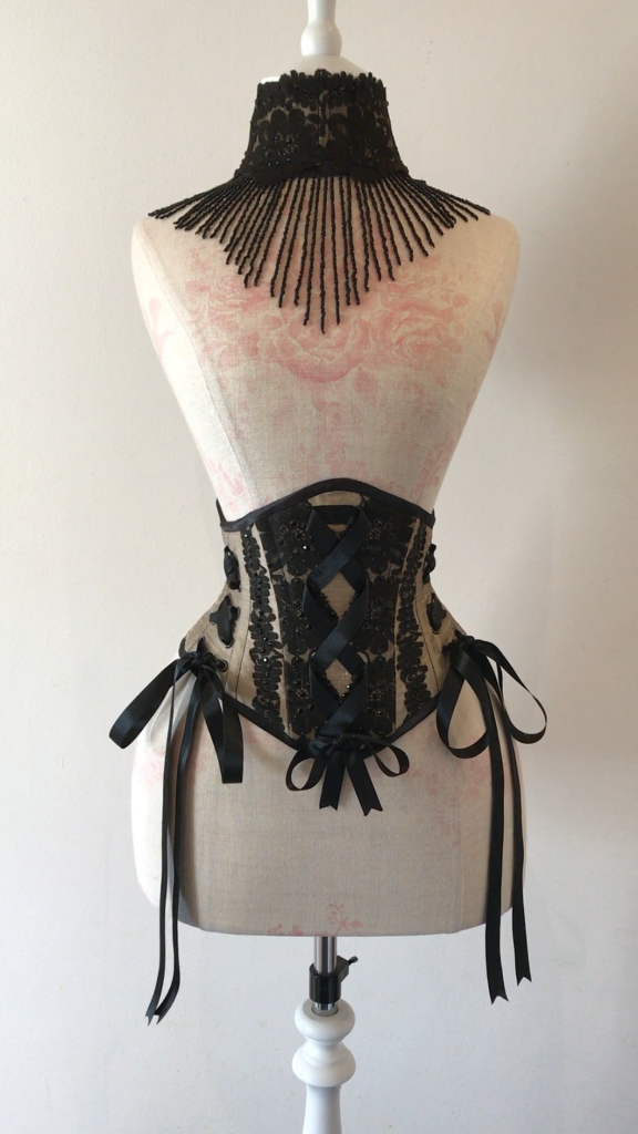 Victoriana - Victorian Lace Waist Cincher